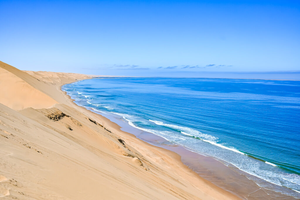 Pangaea Tours Dunes Walvis Bay Namibia Sandwich Harbour Desert & Dune Tours Marine Cruise Pelican Point, Seal Colonies Birds, Dolphins & Whales