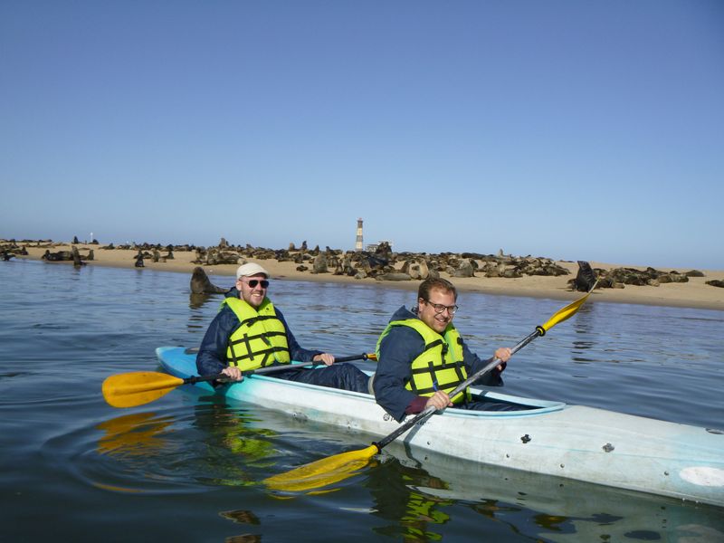 Pangaea Dune Tours walvis bay waterfront Namibia Swakopmund Sandwich Harbour Desert Dune Tours Safari 4x4 Marine Cruise Pelican Point, Seal Colonies Birds, Dolphins & Whales oryx flamingo mola mola pelican Kayak with seals